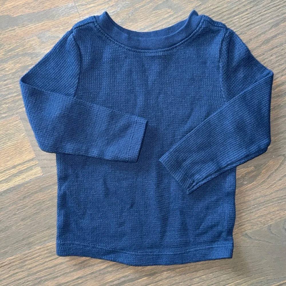 Old Navy Thermal-Knit Long Sleeve Tops 5-Pack | 12-18M